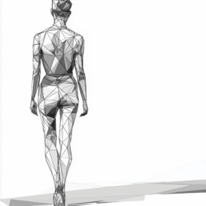 u7879134244_whole_body_from_behind_wireframe_white_background_b_322a5a1d-fd6c-4c37-9ce3-67323b0f7f50